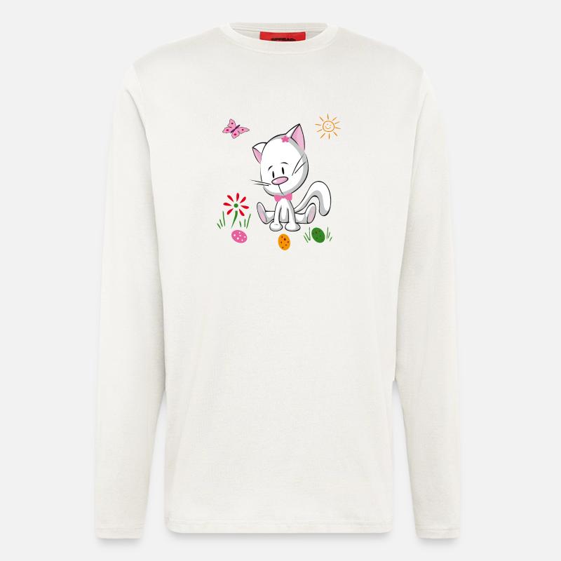 Easter Eggs Easter - Longsleeve - made by SPREAD  - OFF WHITE
