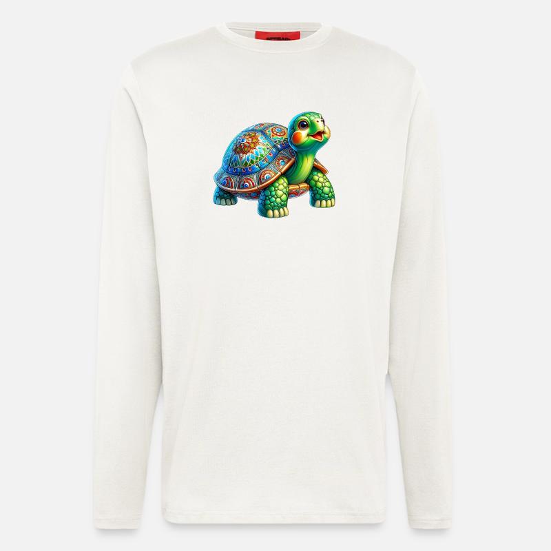Turtle - Longsleeve - made by SPREAD  - OFF WHITE