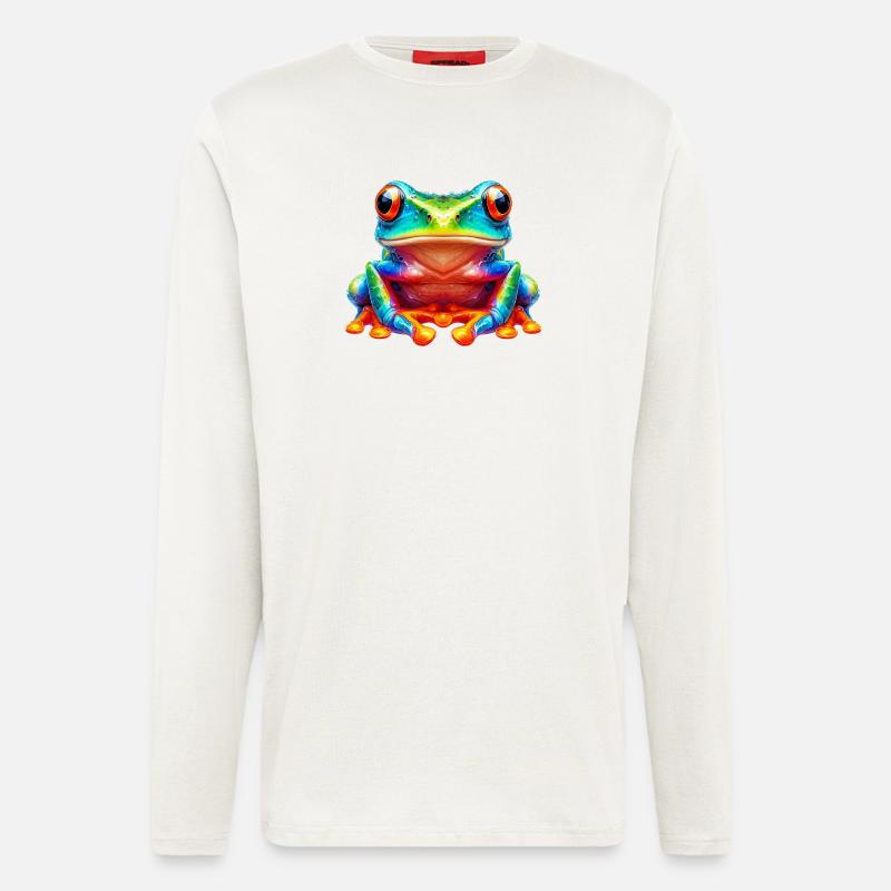 Frosch - Langarmshirt - made by SPREAD  - OFF WHITE