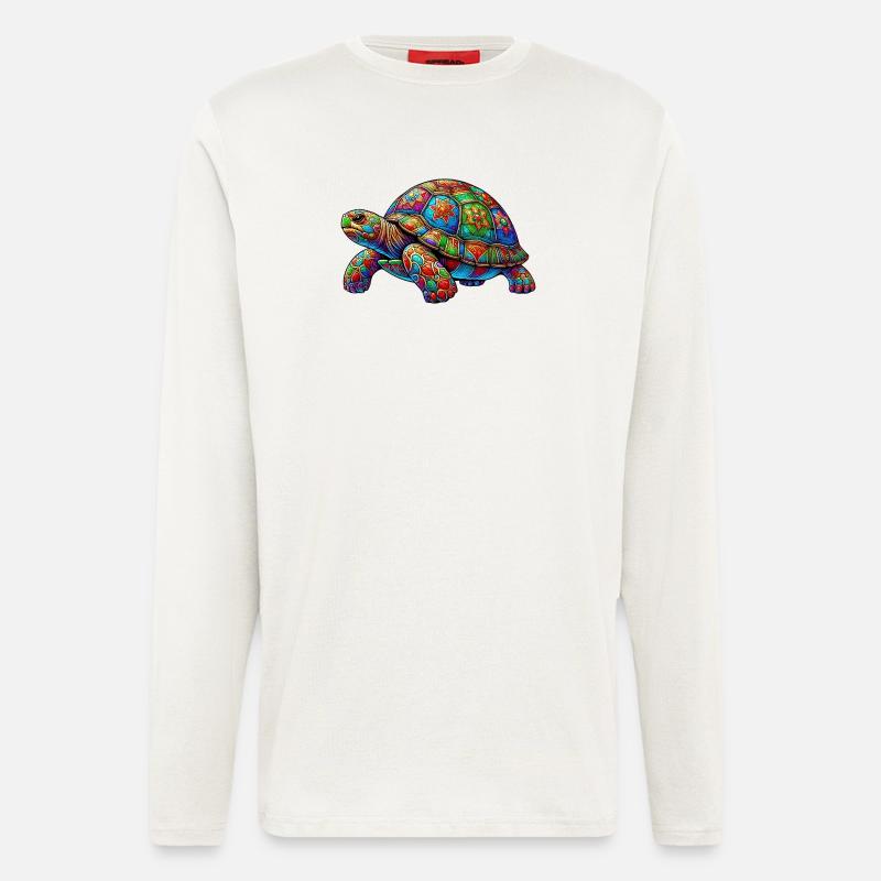 Turtle - Longsleeve - made by SPREAD - OFF WHITE