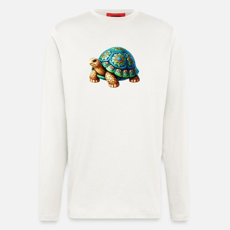 Turtle - Longsleeve - made by SPREAD  - OFF WHITE