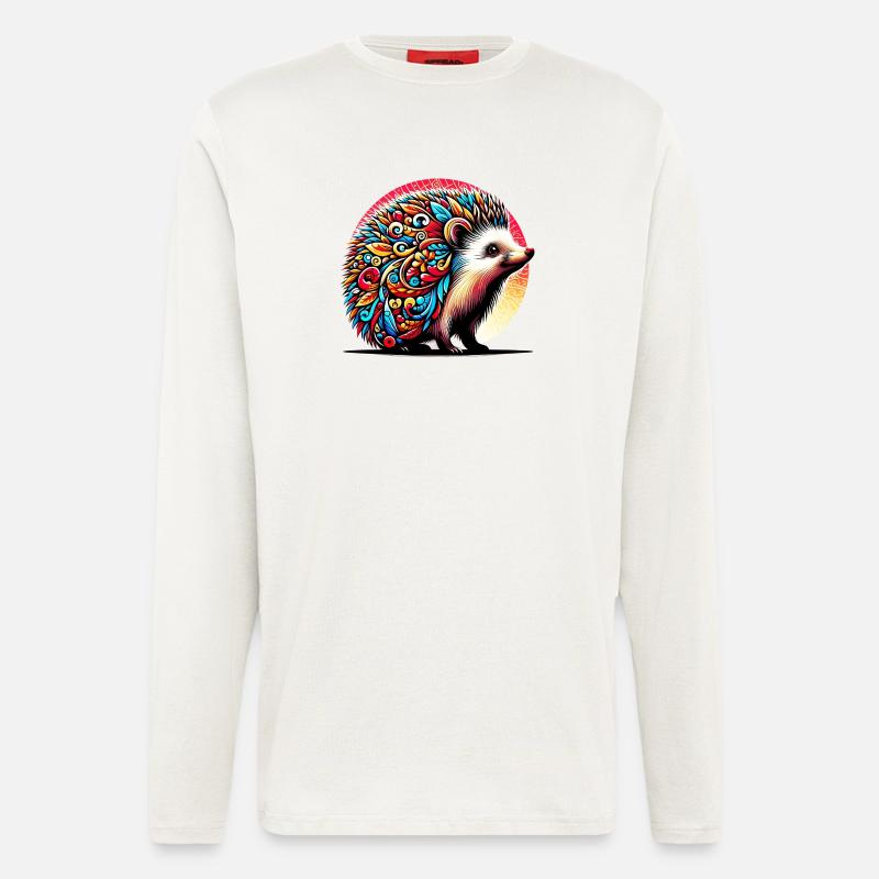 Igel - Langarmshirt - made by SPREAD  - OFF WHITE