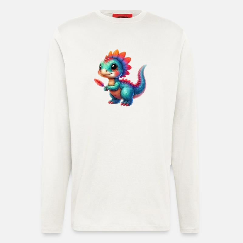 Dinosaur - Longsleeve - made by SPREAD - OFF WHITE