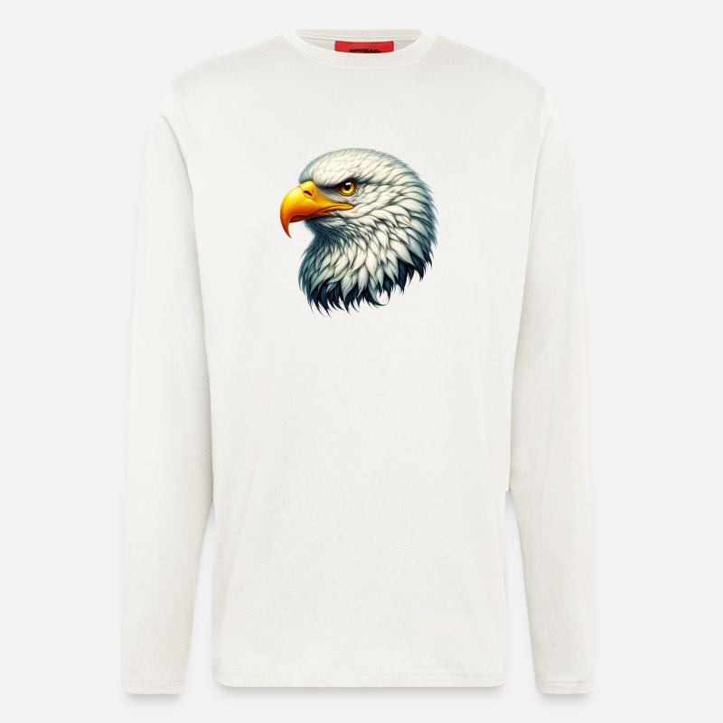 Eagle - Longsleeve - made by SPREAD  - OFF WHITE