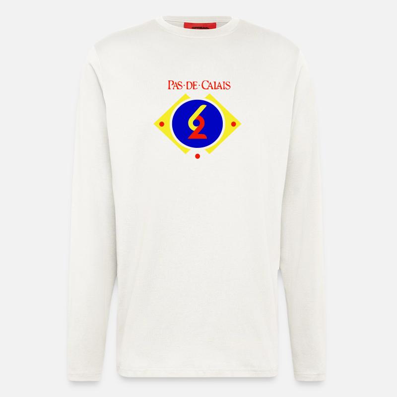 Pas de Calais - Langarmshirt - made by SPREAD  - OFF WHITE