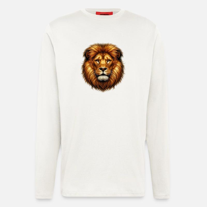 Lion - Longsleeve - made by SPREAD  - OFF WHITE