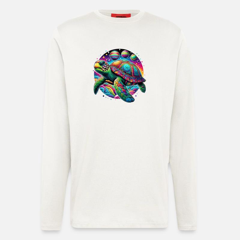 Turtle - Longsleeve - made by SPREAD  - OFF WHITE