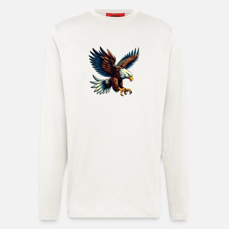 Adler - Langarmshirt - made by SPREAD  - OFF WHITE