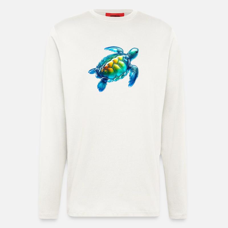 Turtle - Longsleeve - made by SPREAD - OFF WHITE