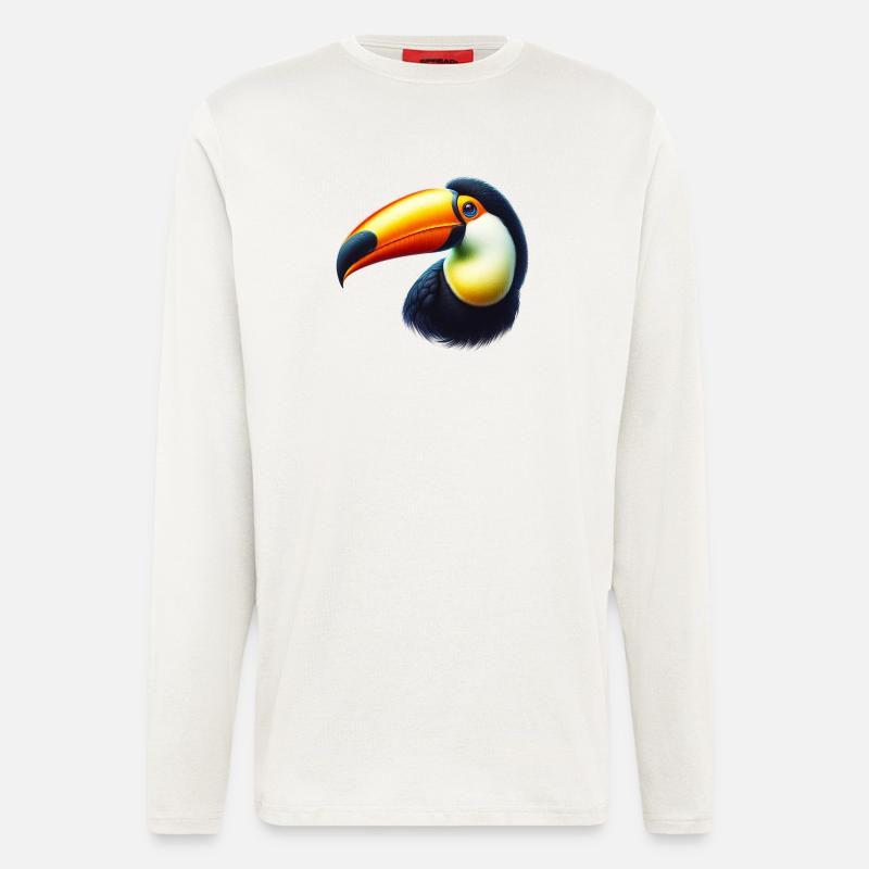 Tukan - Langarmshirt - made by SPREAD  - OFF WHITE