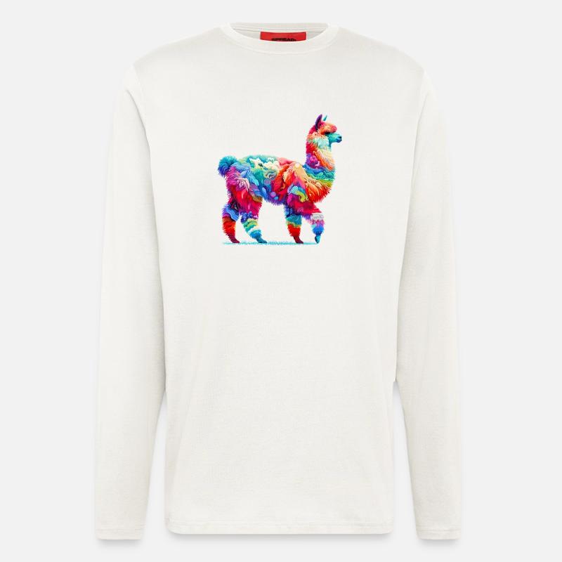 Alpaka - Langarmshirt - made by SPREAD  - OFF WHITE
