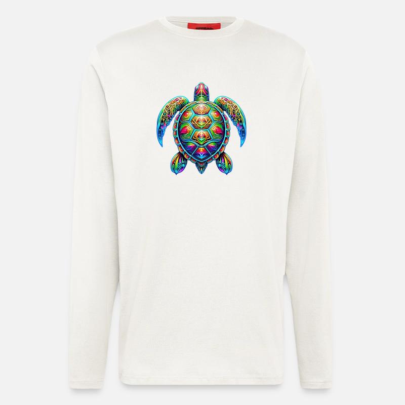 Turtle - Longsleeve - made by SPREAD  - OFF WHITE