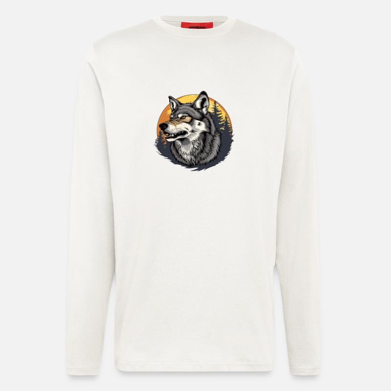 Wolf's Blood - Longsleeve - made by SPREAD - OFF WHITE