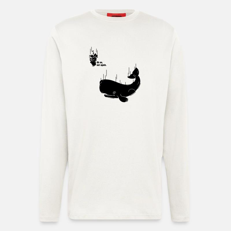 Petunia & Whale - Langarmshirt - made by SPREAD  - OFF WHITE