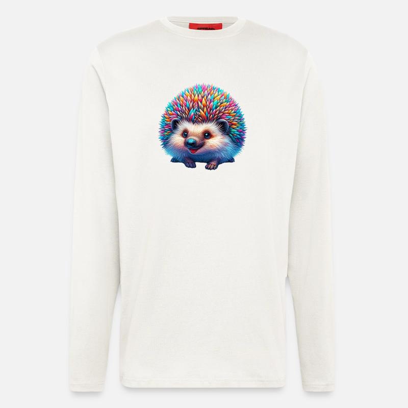 Hedgehog - Longsleeve - made by SPREAD  - OFF WHITE