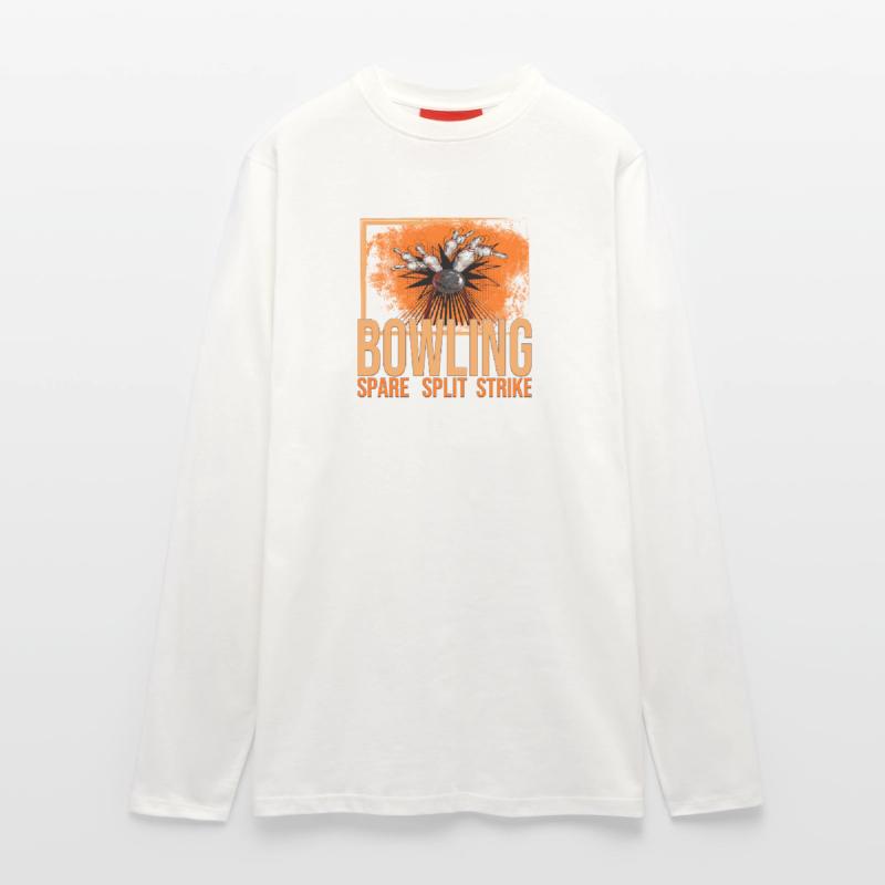 Bowling - Spare - Split - Strike Langarmshirt - made by SPREAD 