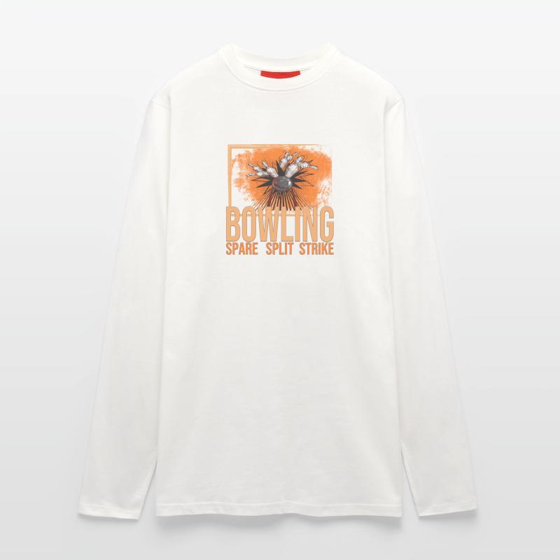 Bowling - Spare - Split - Strike Langarmshirt - made by SPREAD 