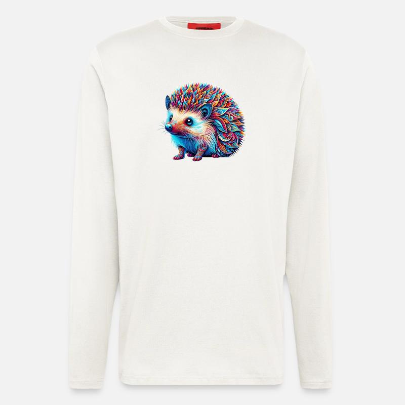Igel - Langarmshirt - made by SPREAD  - OFF WHITE