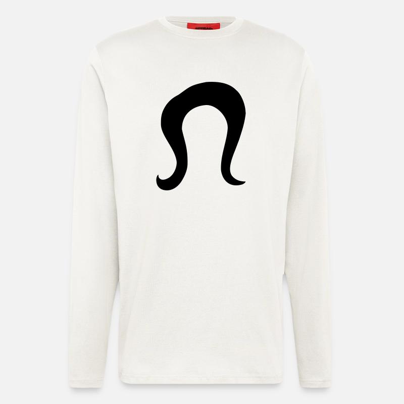 Coiffure - Manches longues bio décontracté fabriqué en UE - OFF WHITE