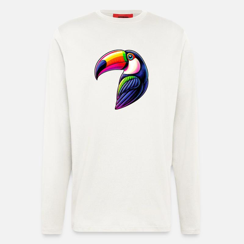 Tukan - Langarmshirt - made by SPREAD  - OFF WHITE