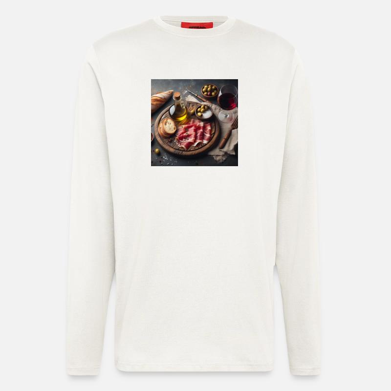 Ham platter - Longsleeve - made by SPREAD  - OFF WHITE