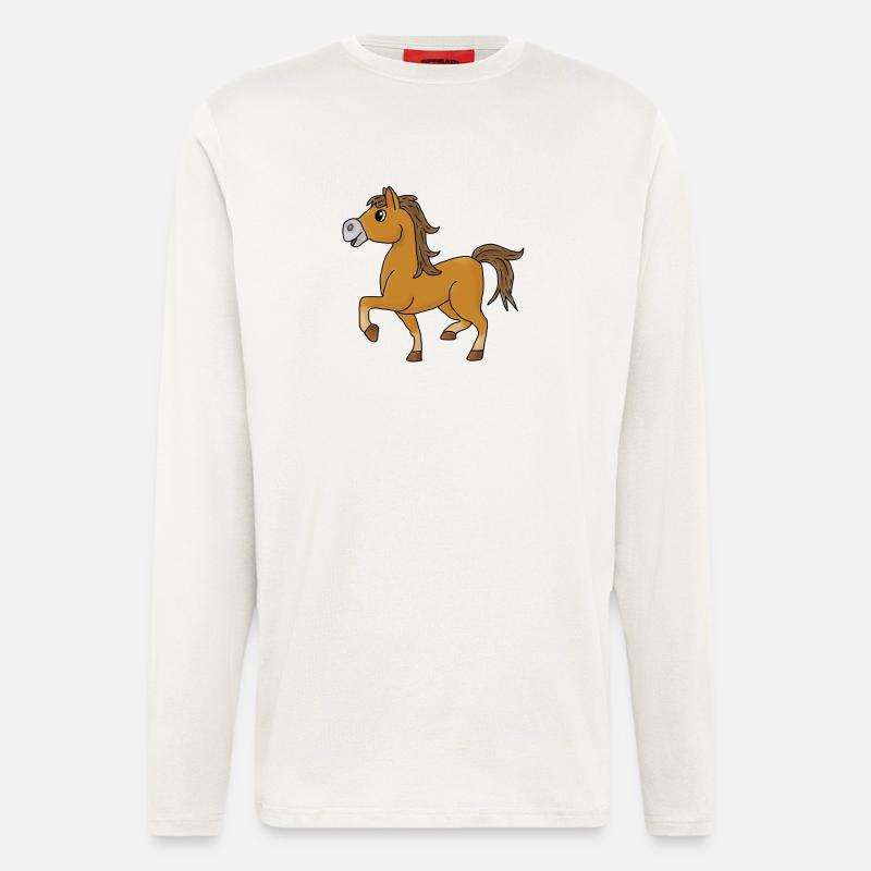 Brauner - Langarmshirt - made by SPREAD  - OFF WHITE