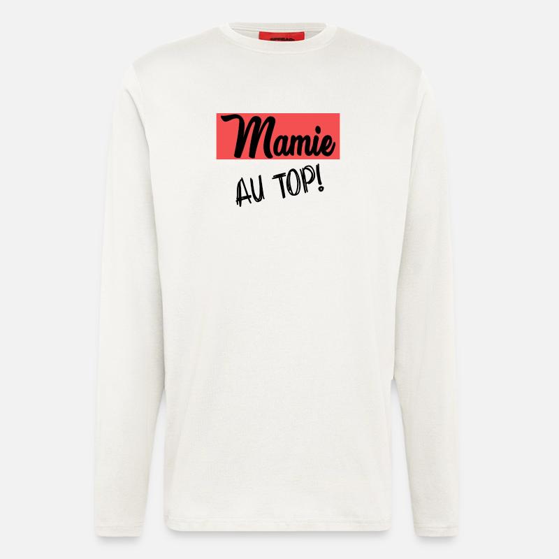 OMA - Langarmshirt - made by SPREAD  - OFF WHITE