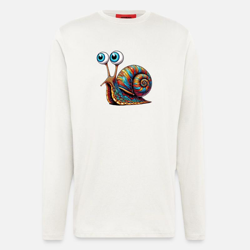 Snail - Longsleeve - made by SPREAD  - OFF WHITE