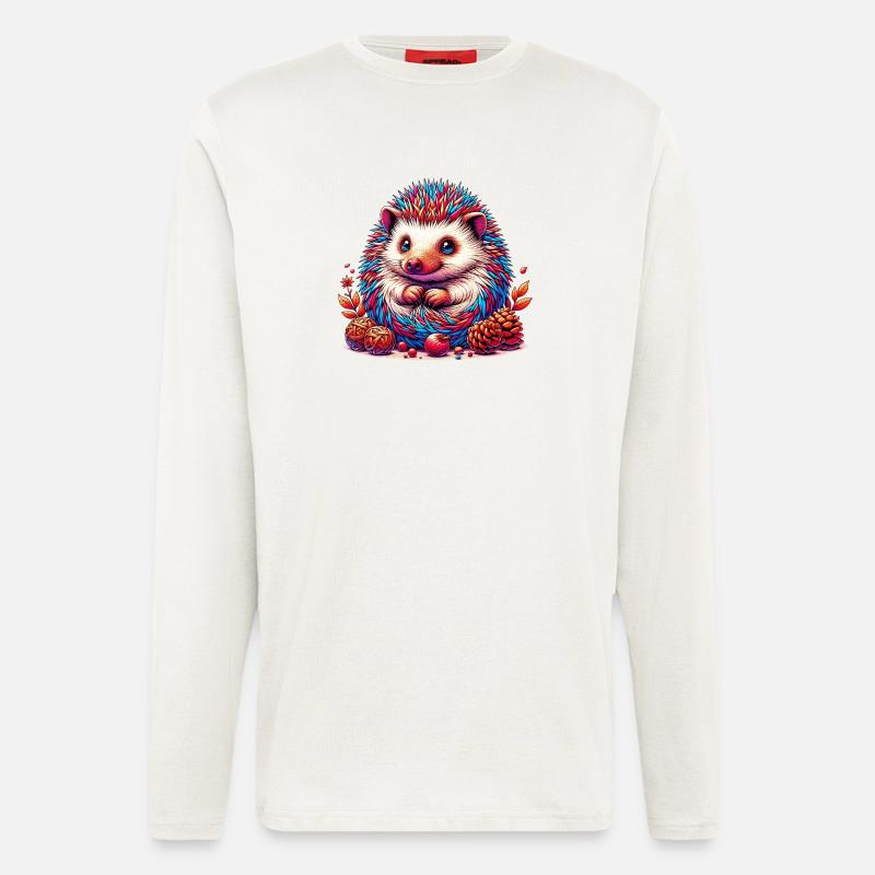 Igel - Langarmshirt - made by SPREAD  - OFF WHITE