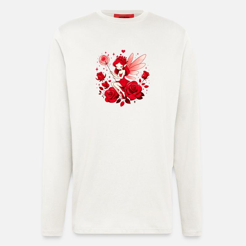Fee der Liebe - Langarmshirt - made by SPREAD  - OFF WHITE