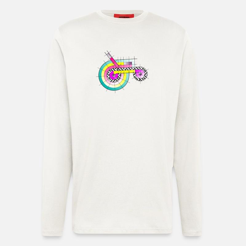 Traktor mal anders - Langarmshirt - made by SPREAD  - OFF WHITE