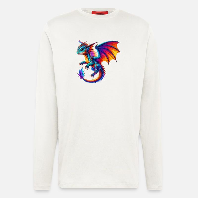 Dragon - Longsleeve - made by SPREAD - OFF WHITE