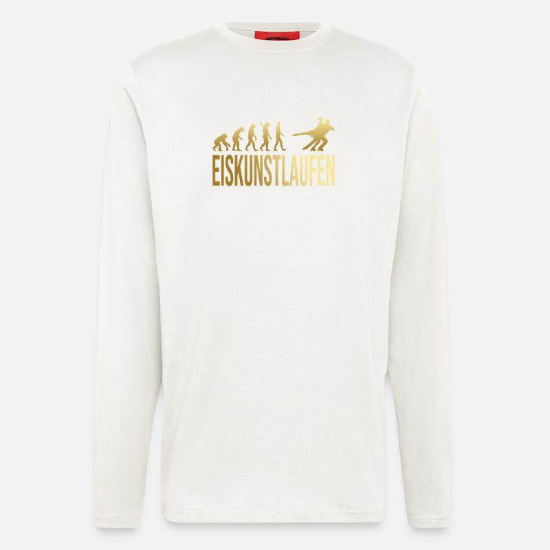 Evolution Eiskunstlaufen - Langarmshirt - made by SPREAD  - OFF WHITE