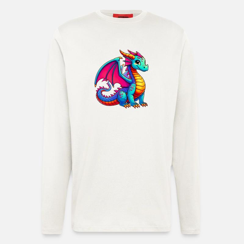 Dragon - Longsleeve - made by SPREAD - OFF WHITE