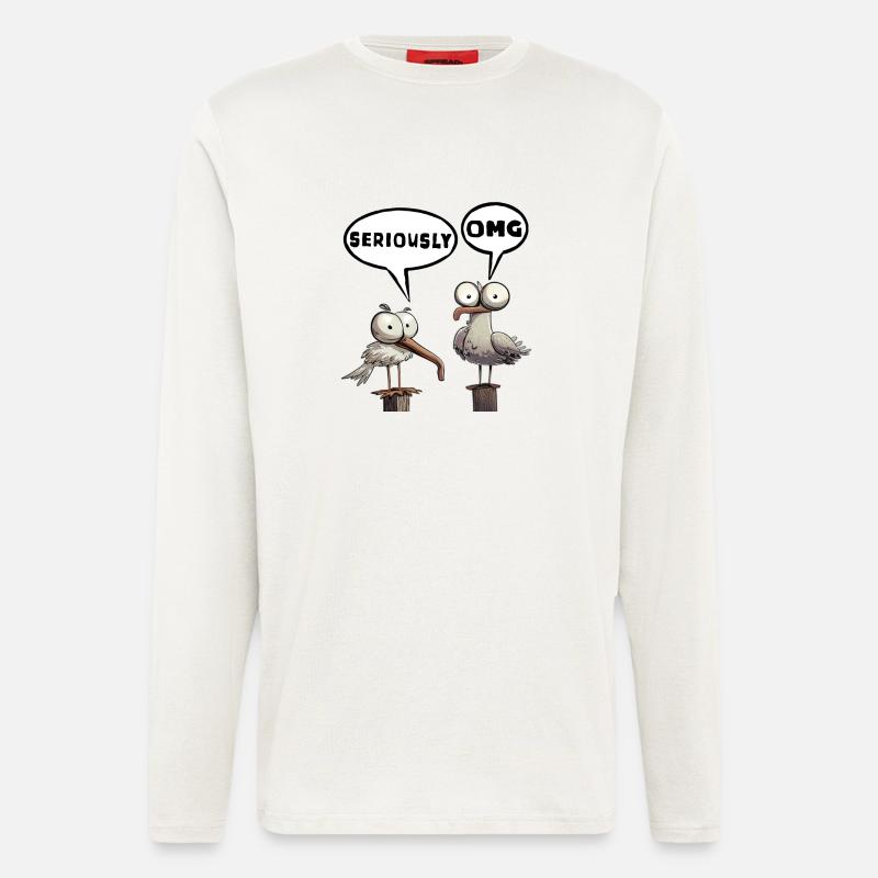 Omg, seriously, cool - Langarmshirt - made by SPREAD  - OFF WHITE