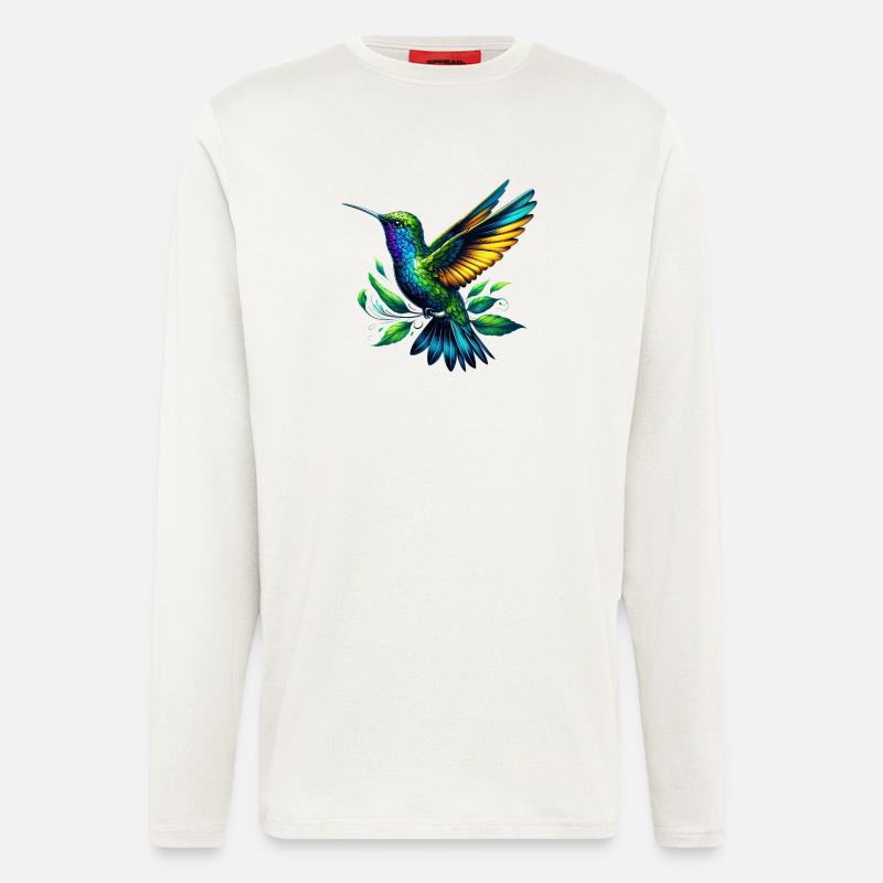 Kolibri - Langarmshirt - made by SPREAD  - OFF WHITE