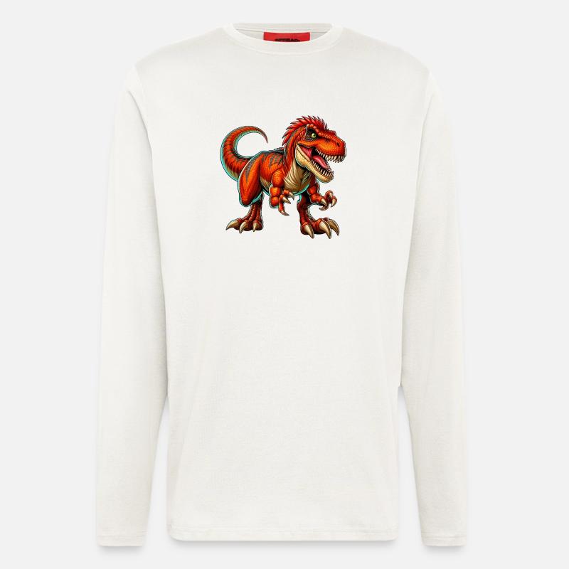 Dinosaur - Longsleeve - made by SPREAD - OFF WHITE