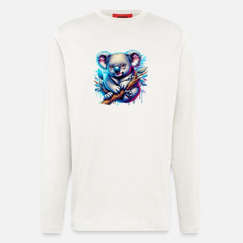 Koala - Langarmshirt - made by SPREAD - OFF WHITE