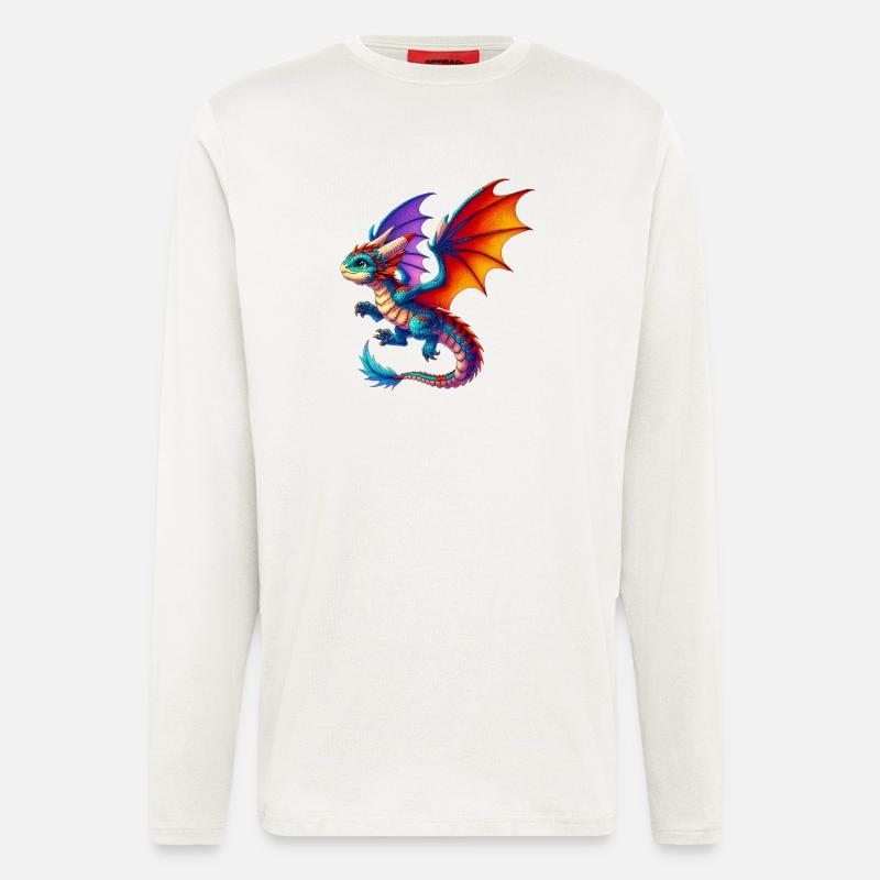 Dragon - Longsleeve - made by SPREAD  - OFF WHITE