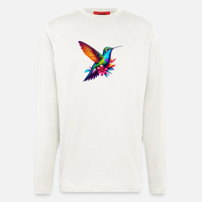 Hummingbird - Longsleeve - made by SPREAD - OFF WHITE