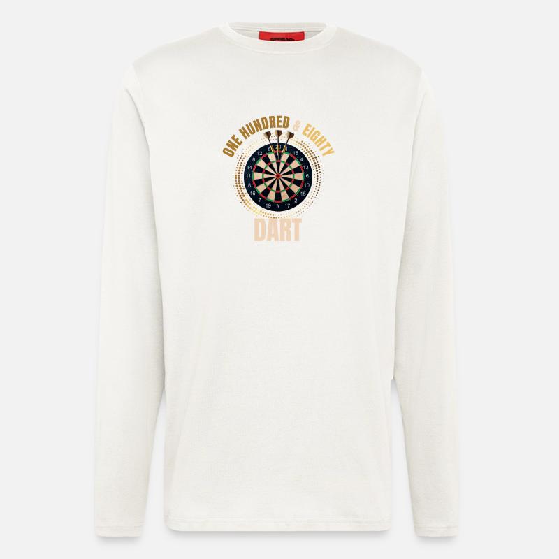 One hundred and eighty - Dart - Langarmshirt - made by SPREAD  - OFF WHITE