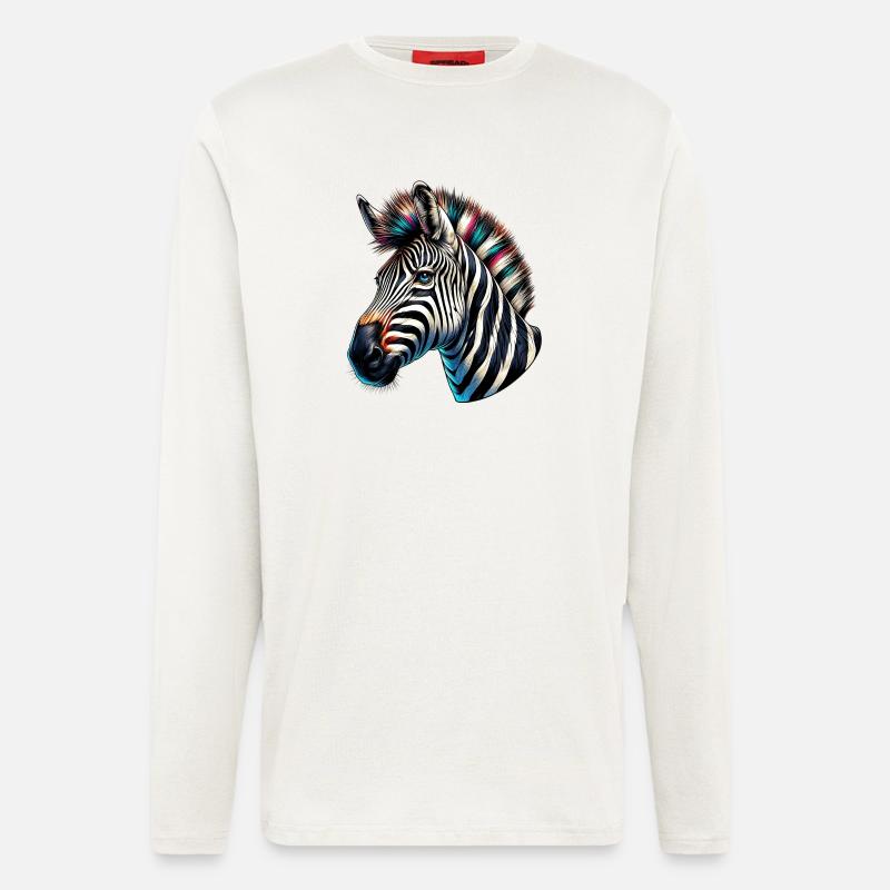 Zebra - Longsleeve - made by SPREAD - OFF WHITE