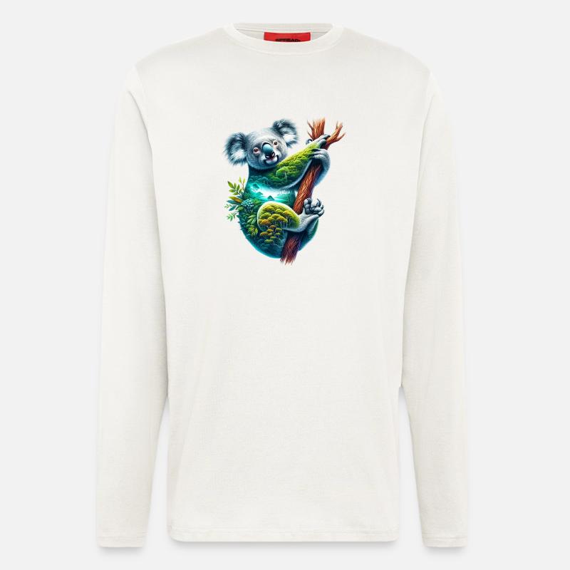 Koala - Longsleeve - made by SPREAD  - OFF WHITE