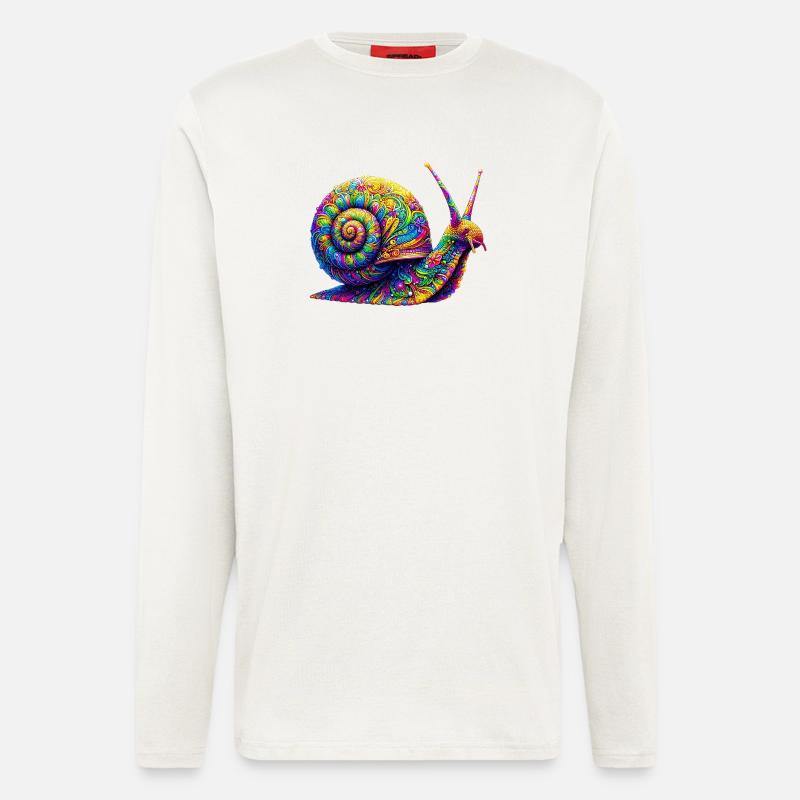 Snail - Longsleeve - made by SPREAD  - OFF WHITE