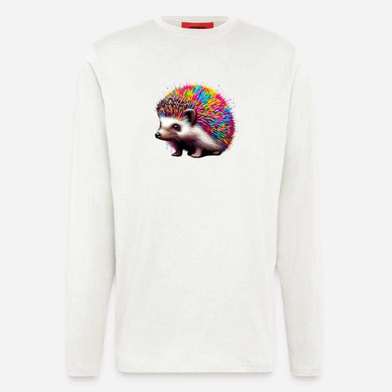 Hedgehog - Longsleeve - made by SPREAD  - OFF WHITE