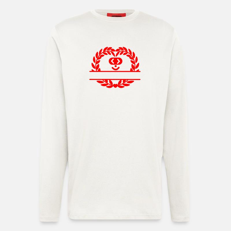 Code heart - Longsleeve - made by SPREAD  - OFF WHITE