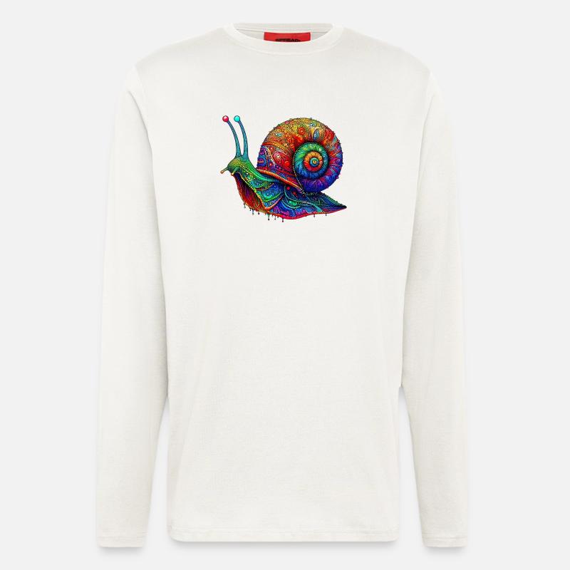 Snail - Longsleeve - made by SPREAD  - OFF WHITE