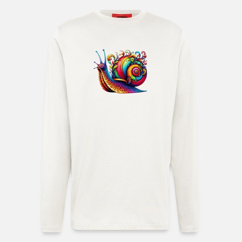 Snail - Longsleeve - made by SPREAD - OFF WHITE