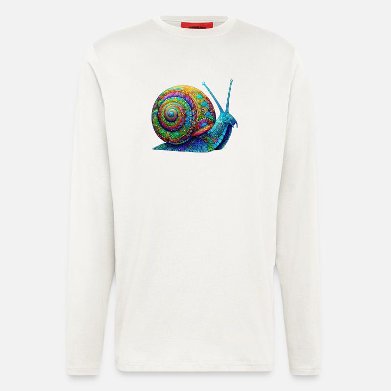 Snail - Longsleeve - made by SPREAD  - OFF WHITE