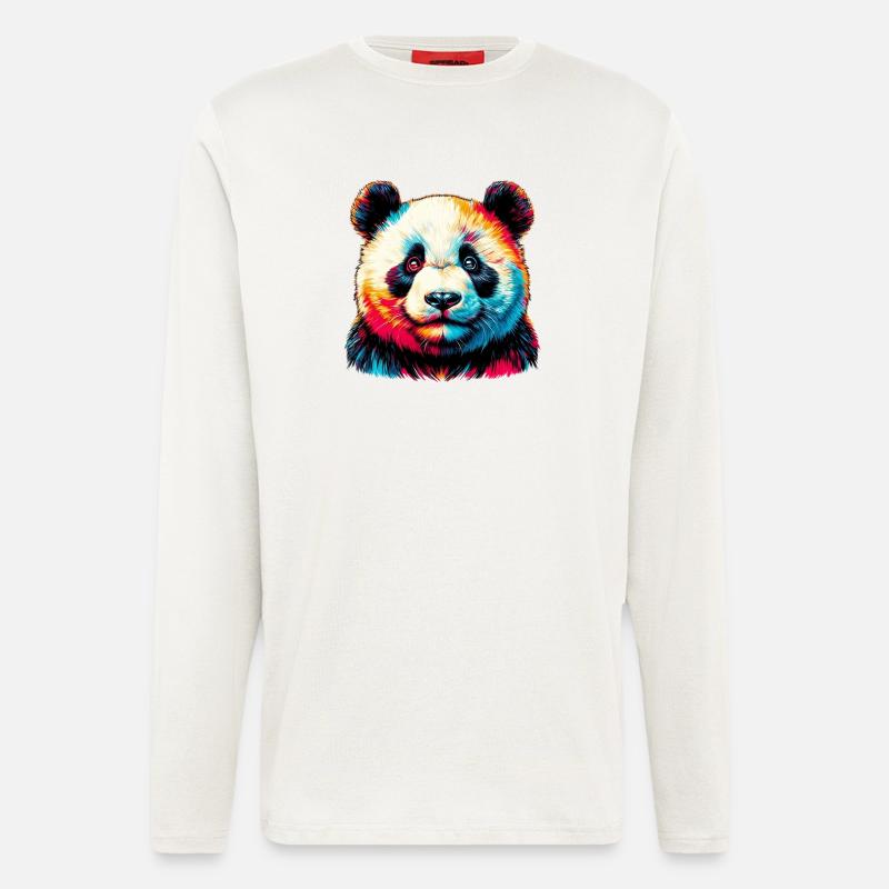 Panda - Longsleeve - made by SPREAD - OFF WHITE